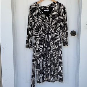 Liz Claiborne v neck dress